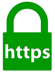Green Pad Lock HTTPS